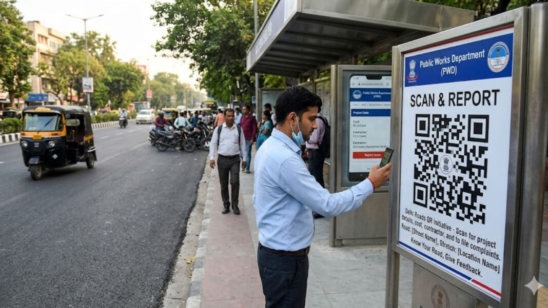 Delhi QR Road Feedback System Improves Transparency