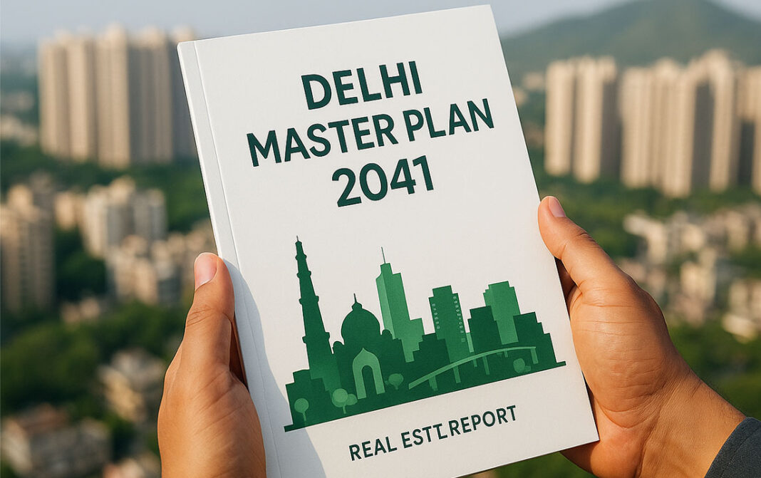Delhi Master Plan 2041 To Reshape Urban Growth