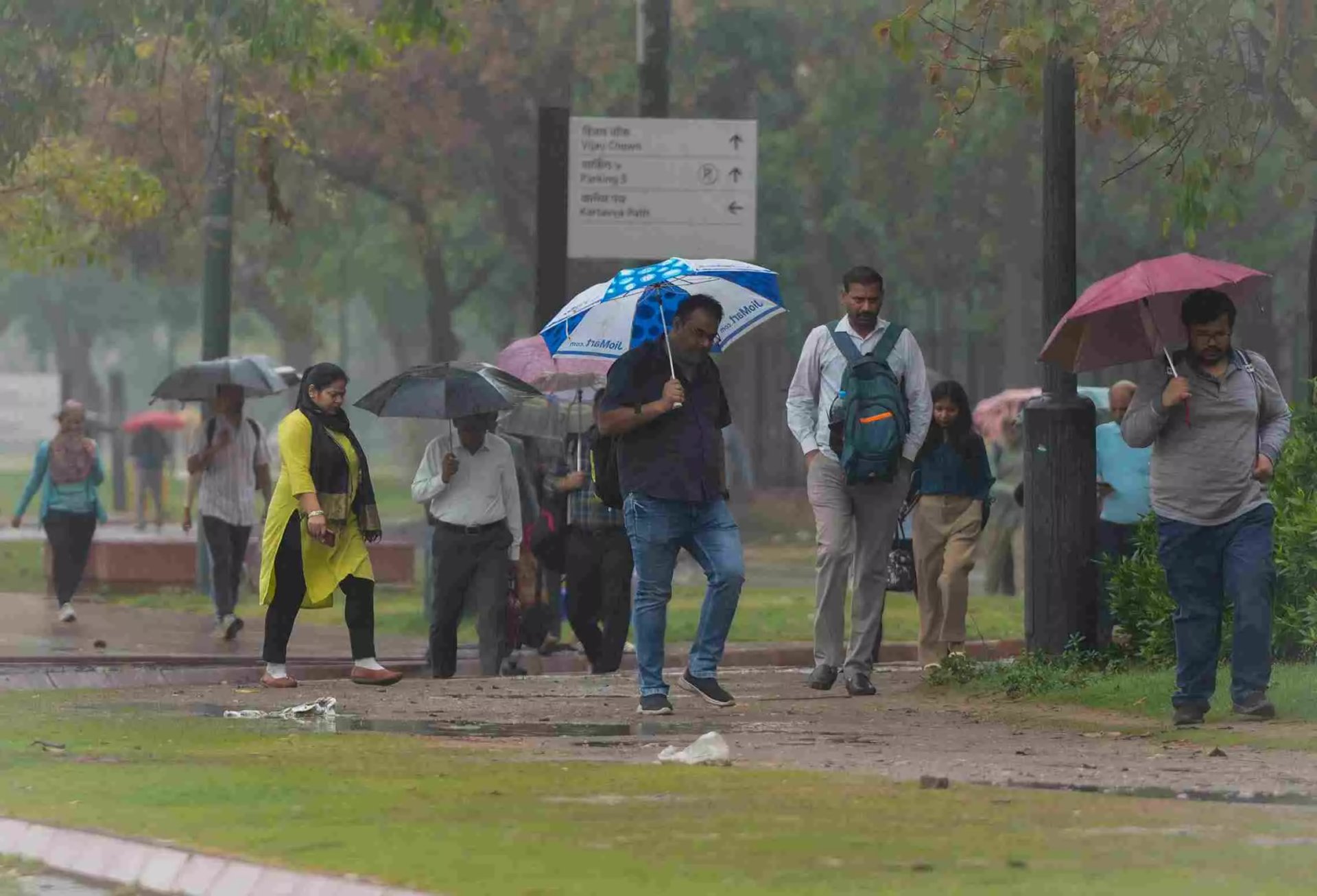 Delhi Sees Unusual March Weather With Storms