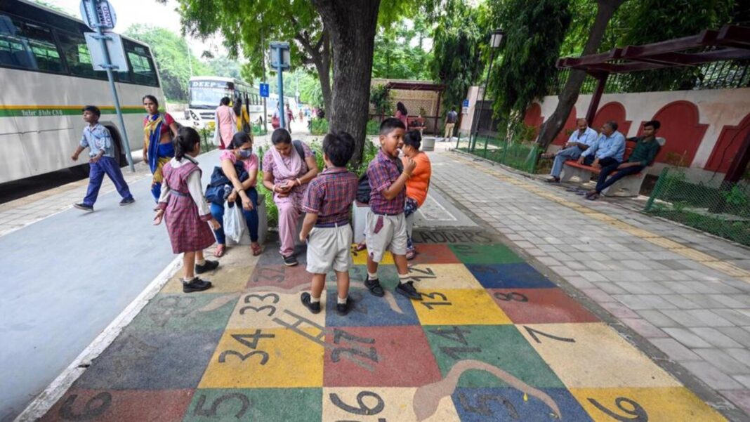 Gurugram Safe School Zone Boosts Child Road Safety
