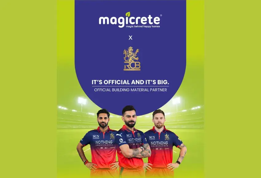 Magicrete RCB Partnership Signals Brand Shift In Construction