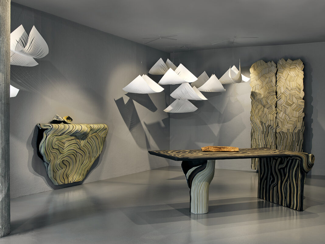 Daniele Papuli Paper Furniture Redefines Interior Design