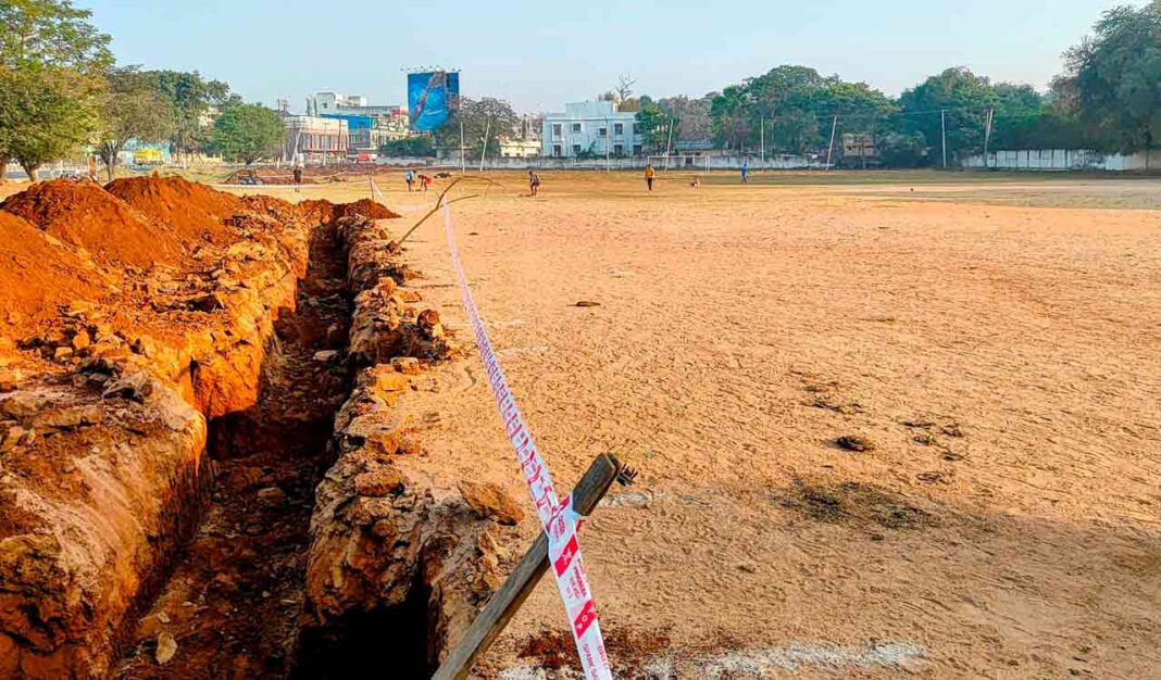 Hyderabad Trimulgherry Football Ground Access Curtailed
