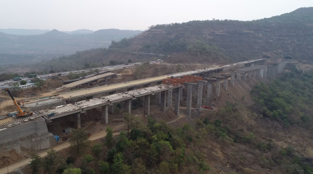 Mumbai Pune Expressway Missing Link Ready Soon