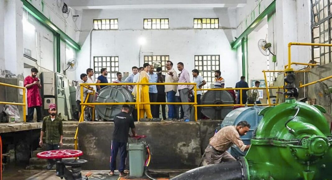 Delhi Chandrawal Plant Repairs Restore City Water Flow