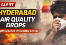 Hyderabad Air Quality Levels Enter Unhealthy Zone