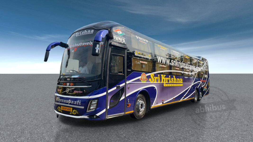 Chennai Hyderabad Bus Halts Amid Engine Smoke