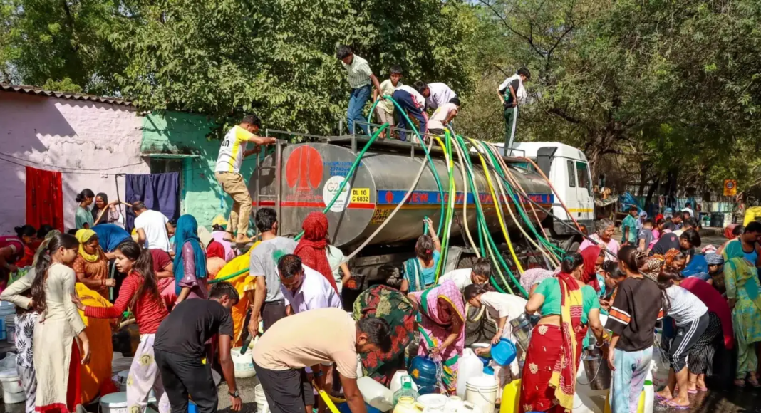 Delhi Water Supply Crisis Disrupts Daily Life