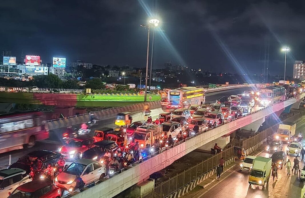 Chennai Traffic Jams Persist Despite New Flyover