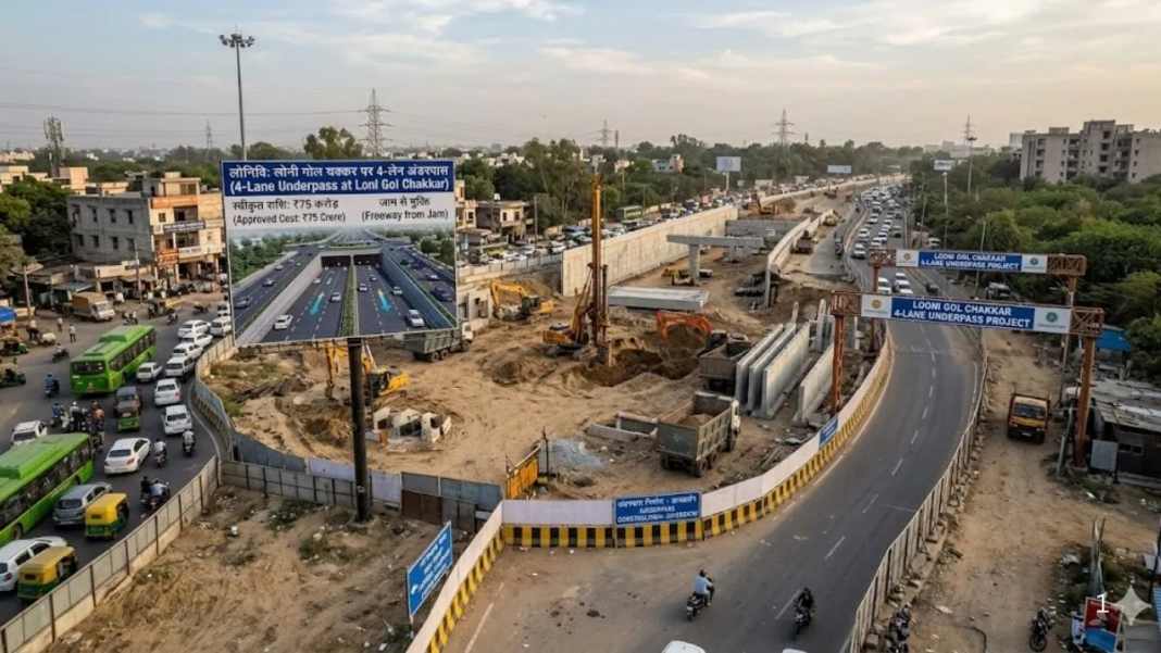 Delhi Loni Underpass Project Moves Toward Execution