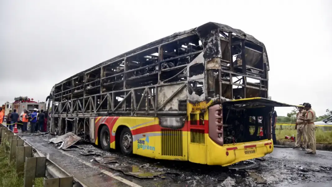 Madhya Pradesh Tightens Fire Safety For Sleeper Buses