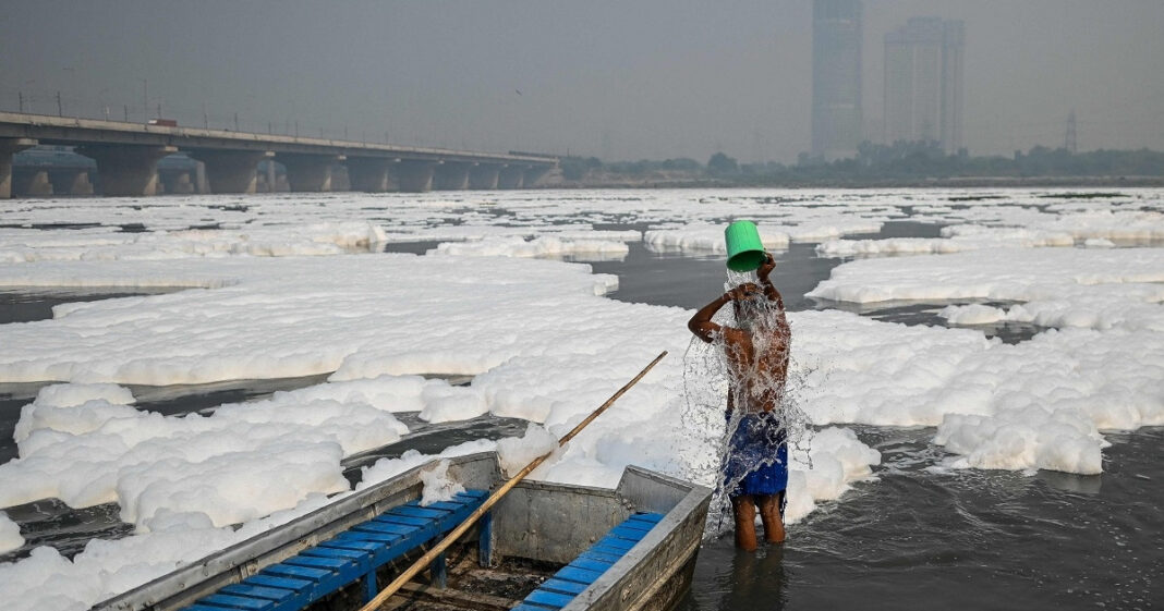 Delhi Yamuna Froth Highlights Pollution Challenges