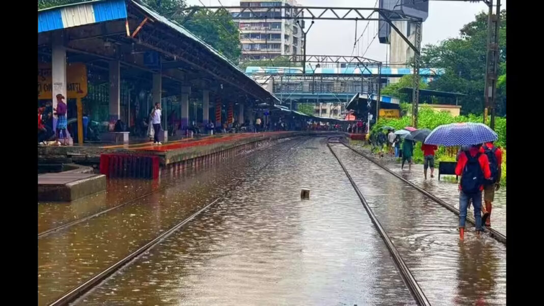 Mumbai Rail Tracks Face Monsoon Flood Risks