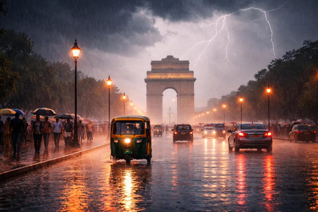 Delhi Thunderstorm Forecast Signals Short Cooling Phase