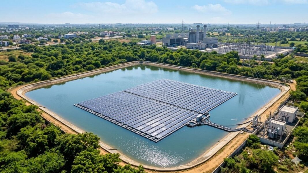 Delhi Floating Solar Project Targets Water Bodies