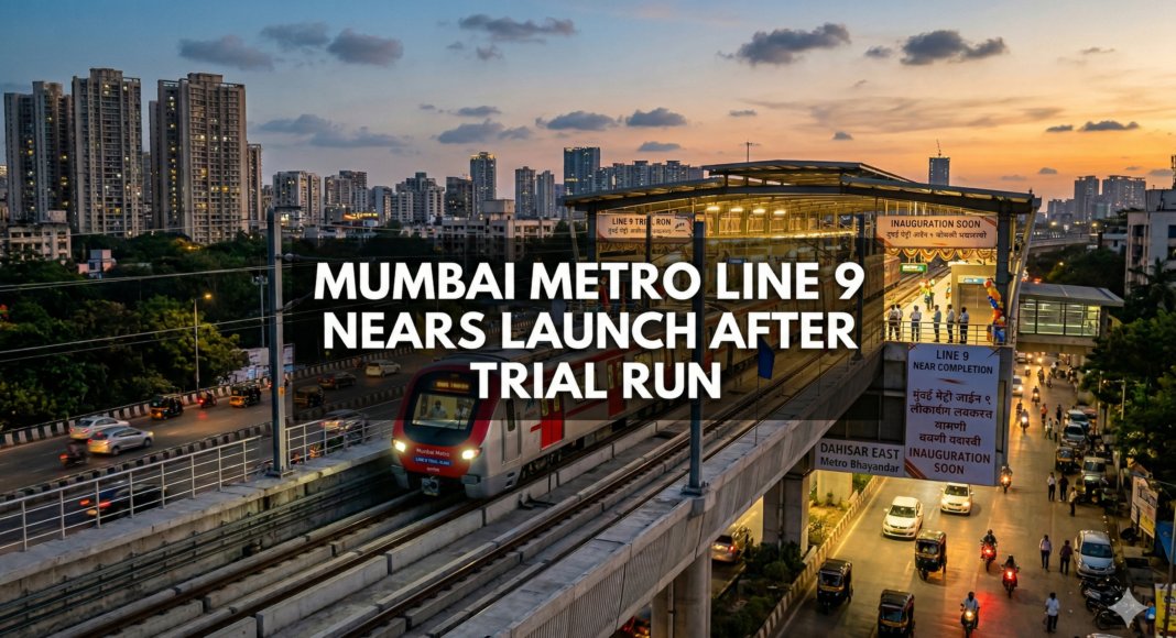Mumbai Metro Line 9 Nears Launch After Trial Run