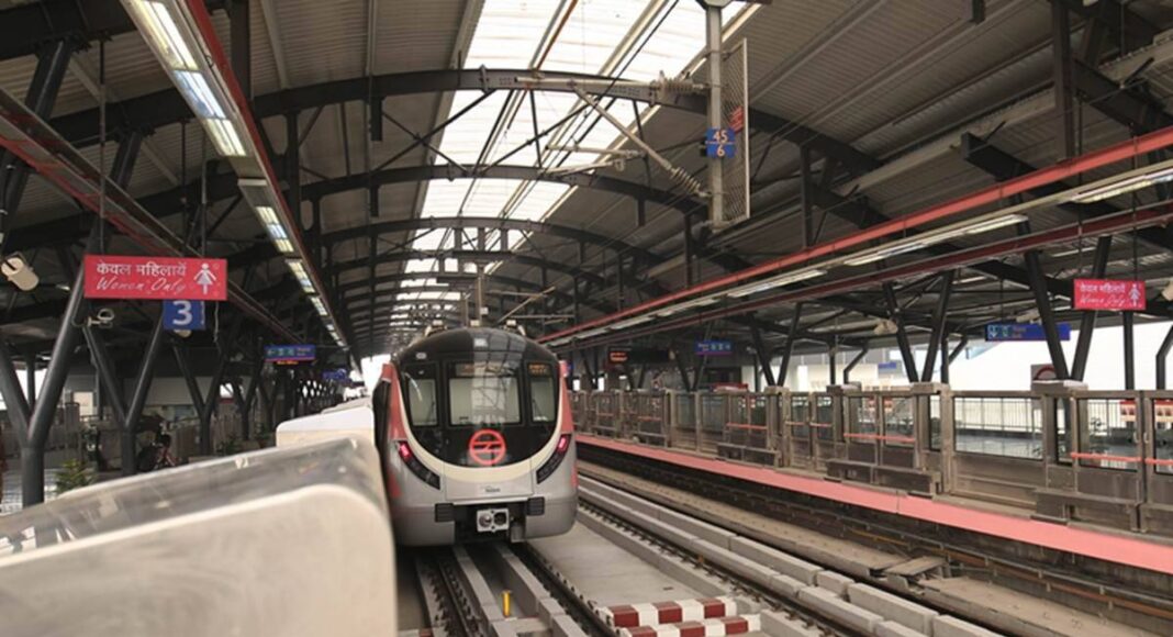 Delhi Pink Line Double Decker Flyover Nears Completion