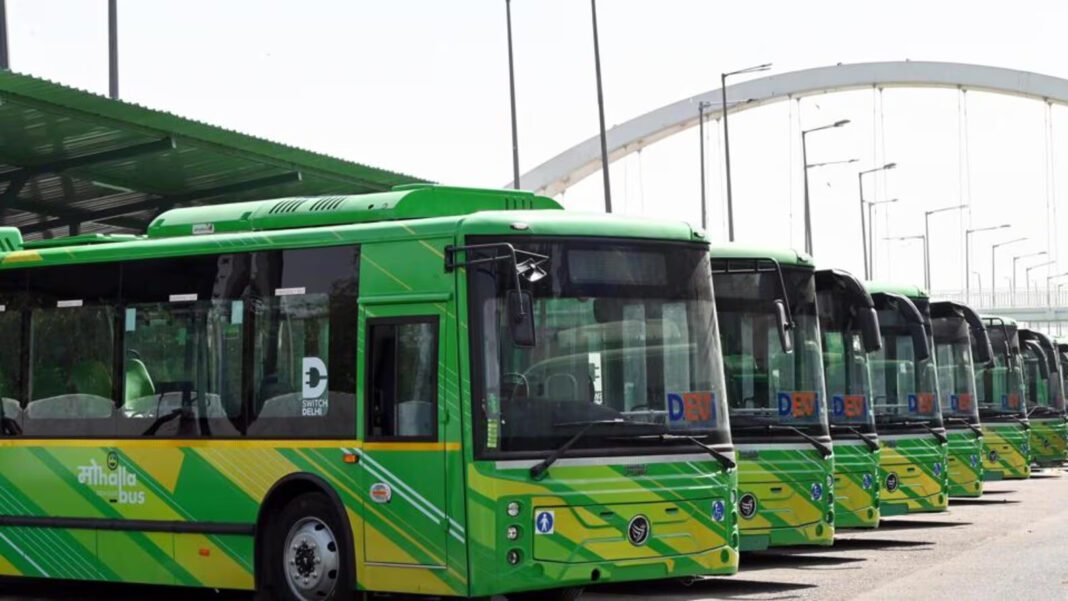 Delhi Expands Electric Bus Fleet And Connectivity