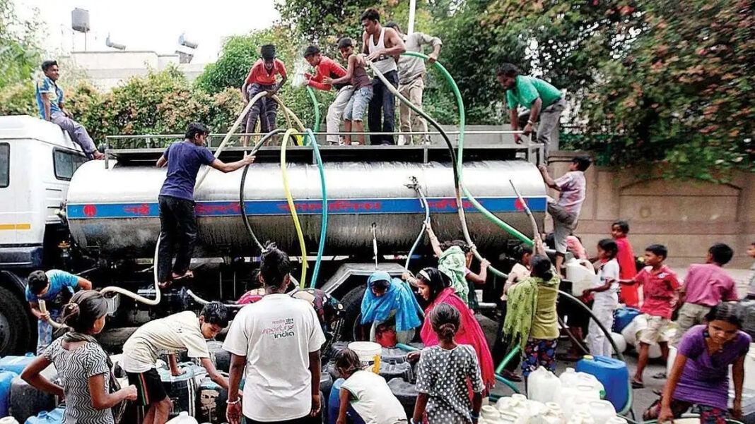 Delhi Water Supply Disruption During Maintenance Work