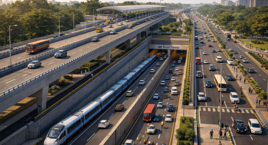 Delhi Studies Sangam Vihar Badarpur Traffic Corridor