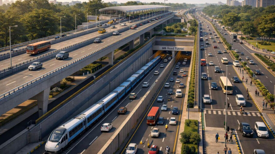 Delhi Studies Sangam Vihar Badarpur Traffic Corridor