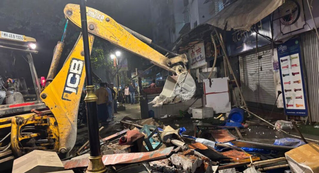Goregaon Civic Action Targets Illegal Constructions After Violence