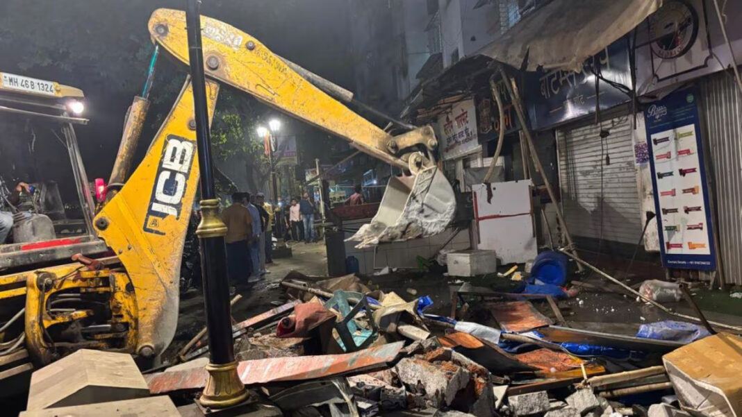 Goregaon Civic Action Targets Illegal Constructions After Violence