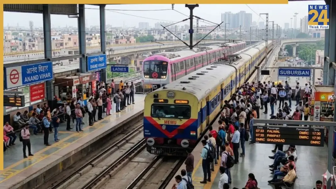 Faridabad Rail Delays Disrupt Daily Passenger Movement