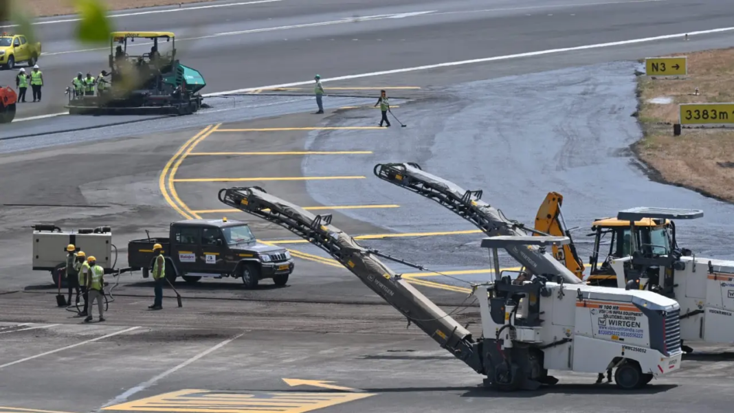 Mumbai Airport Prepares Infrastructure For Heavy Monsoon