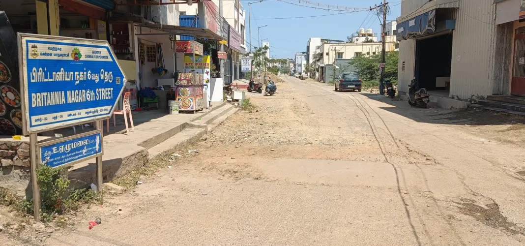 Chennai Pulianthope Drainage Delay Leaves Roads Unsafe
