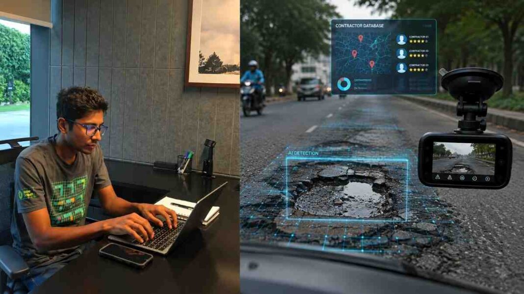 Bengaluru AI System Tracks Potholes Through Dashcams