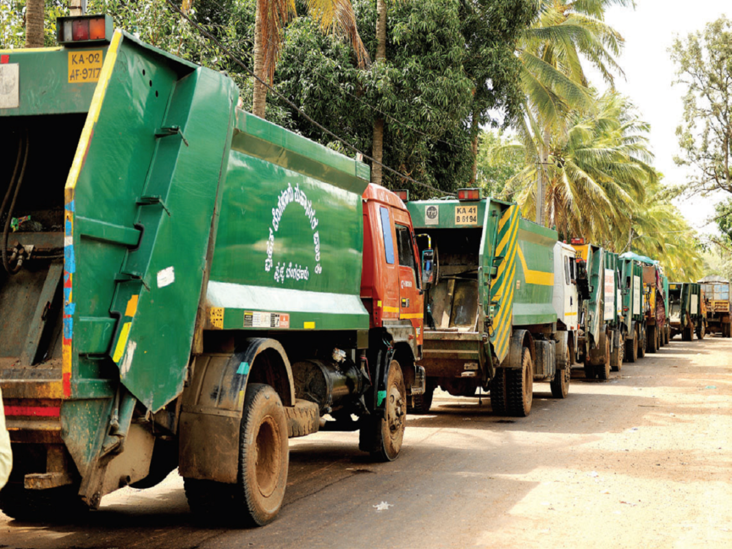Bengaluru Waste Trucks Get GPS Tracking