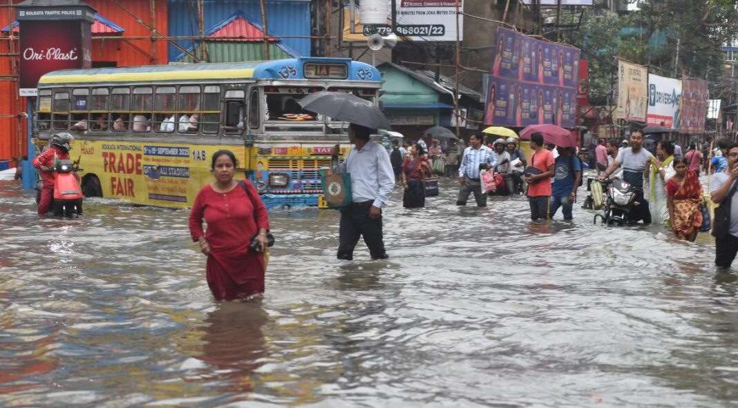 Kolkata Rain Eases As Depression Moves Away