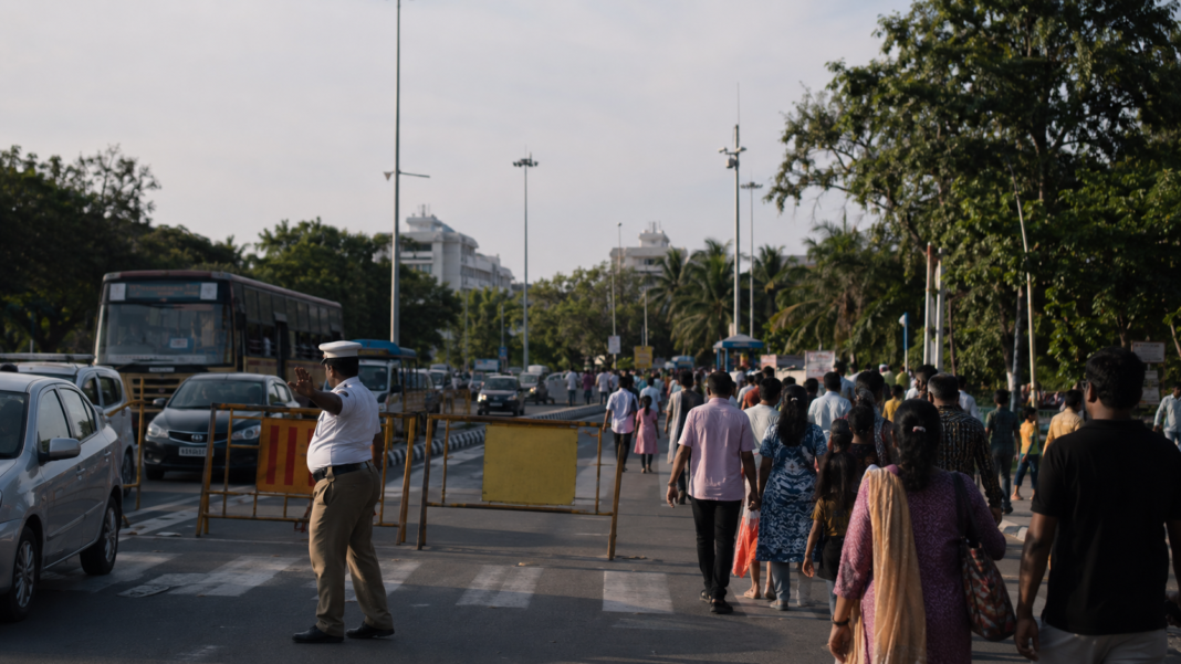 Besant Nagar traffic diversion