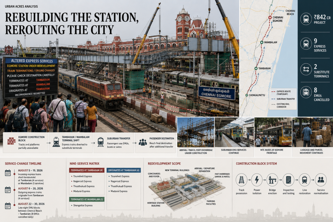 Chennai Egmore redevelopment
