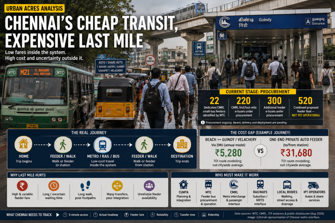 Chennai last-mile connectivity
