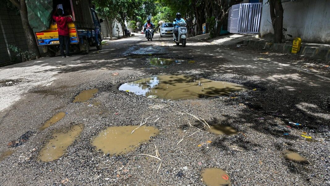 Bengaluru Road Crisis Deepens With Hundreds Of Potholes