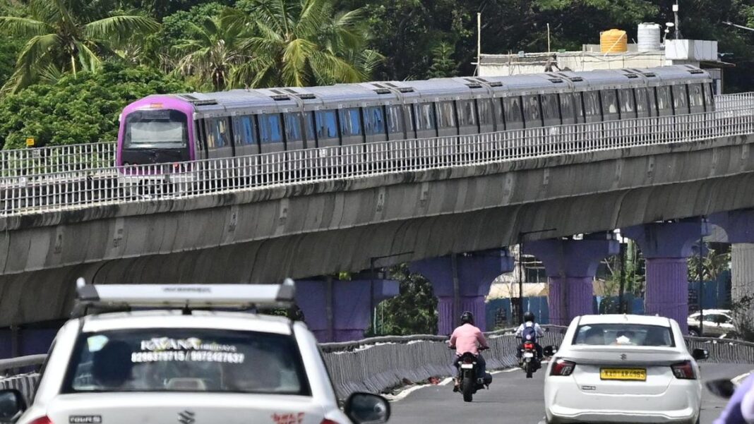 Bengaluru Metro Trains Slow Down On Purple Line