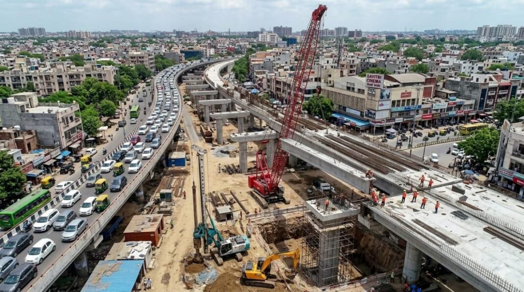 Delhi Kalkaji Flyover Project Brings Traffic Changes