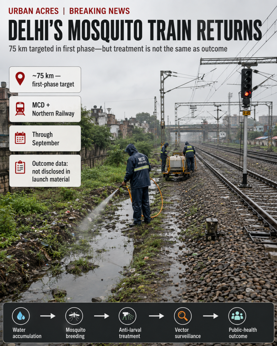Delhi Mosquito Terminator Train 2026