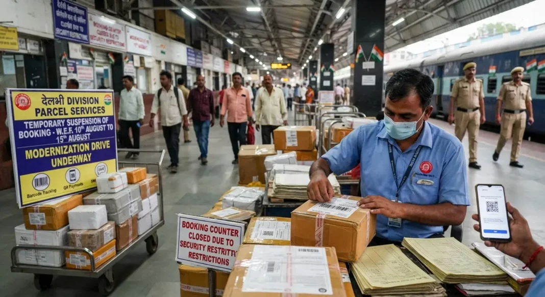 Delhi Railway Parcel Services Face Independence Day Curbs