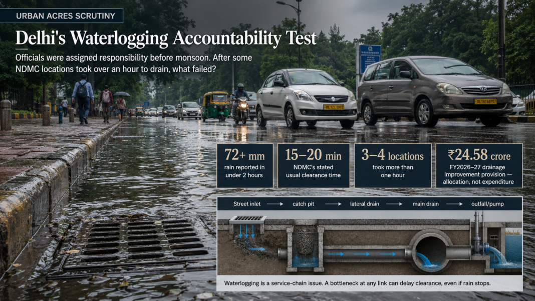 Delhi waterlogging