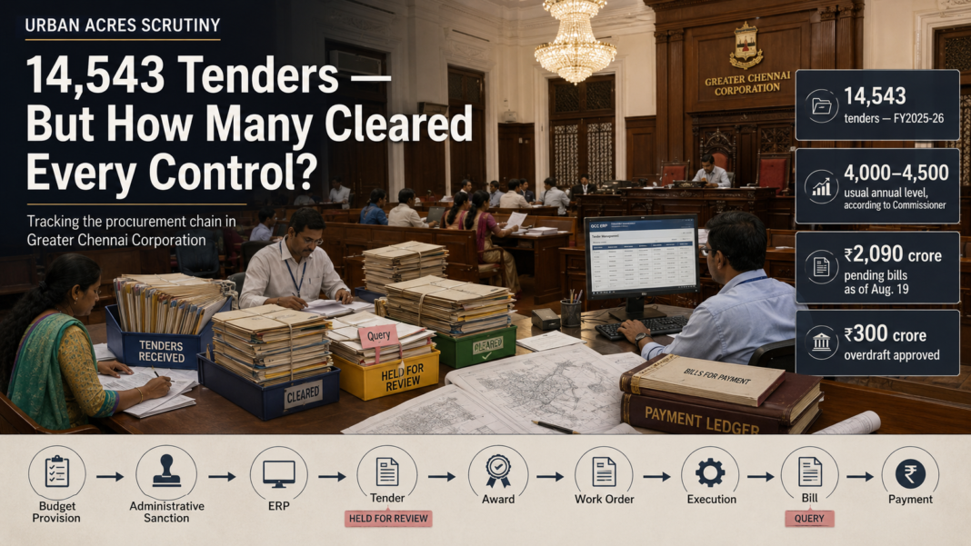Greater Chennai Corporation tenders