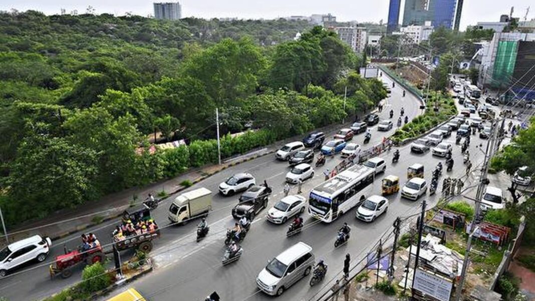 Hyderabad Roads Face Pressure From Rising Private Vehicles