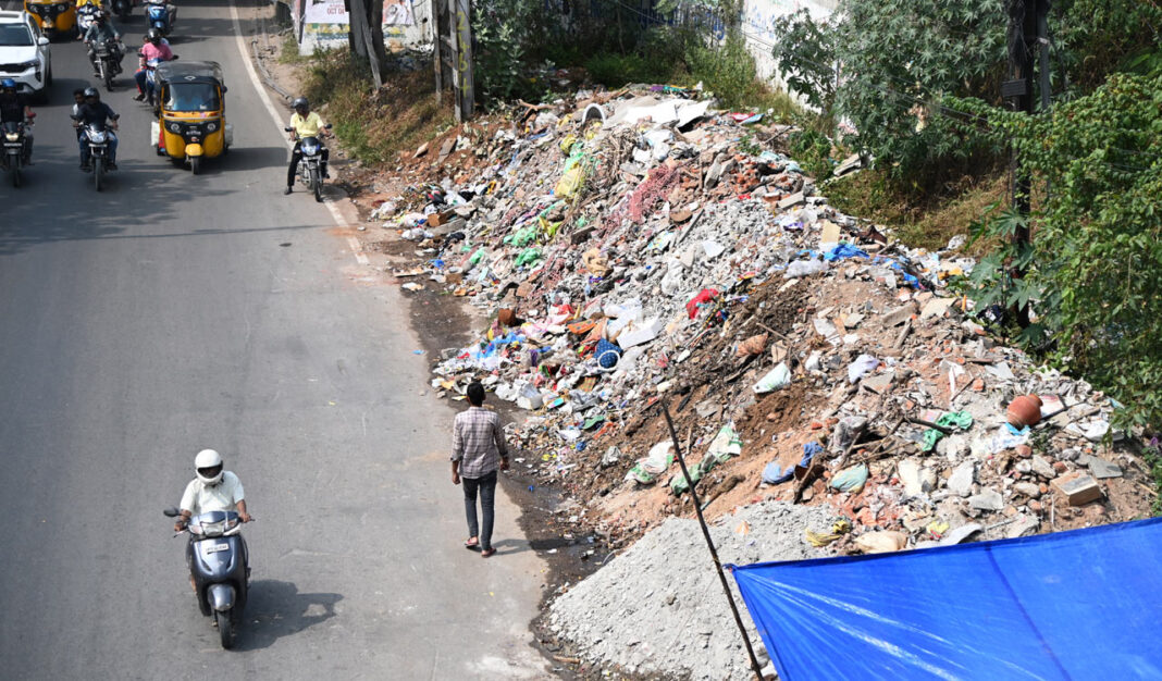 Hyderabad Shanthi Nagar faces worsening civic crisis