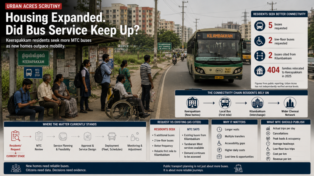 Keerapakkam MTC bus service