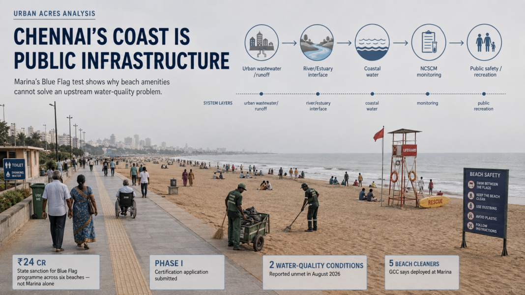 Marina Beach Blue Flag certification