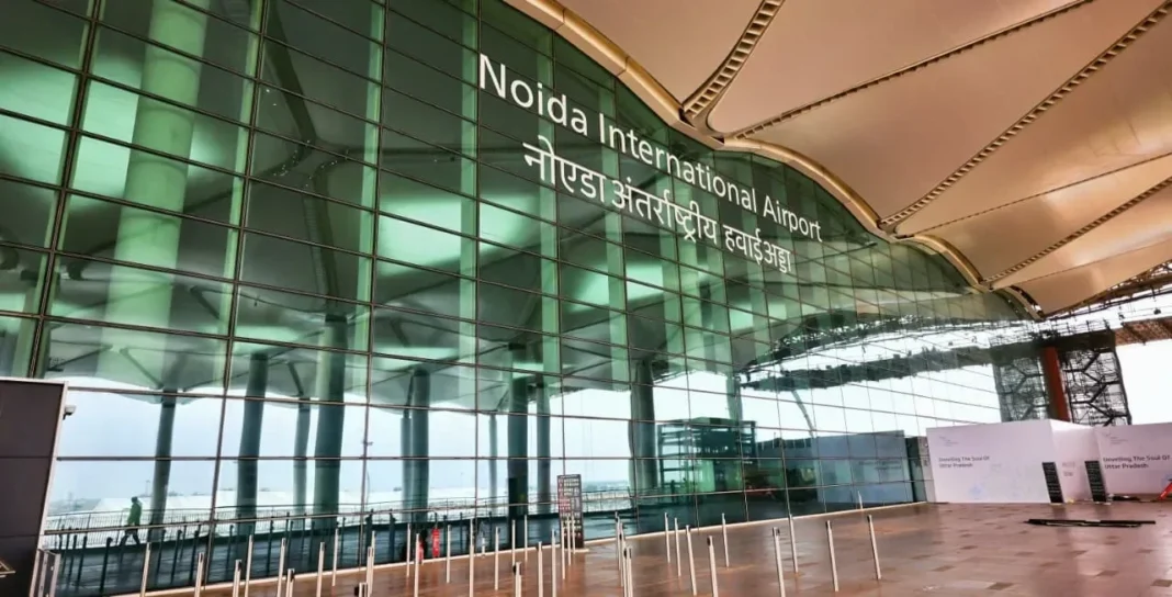 Noida International Airport Waterlogging Tests New Infrastructure