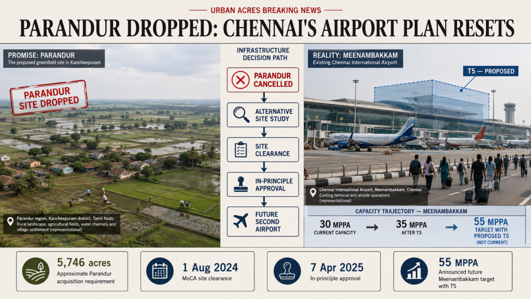 Parandur airport cancelled