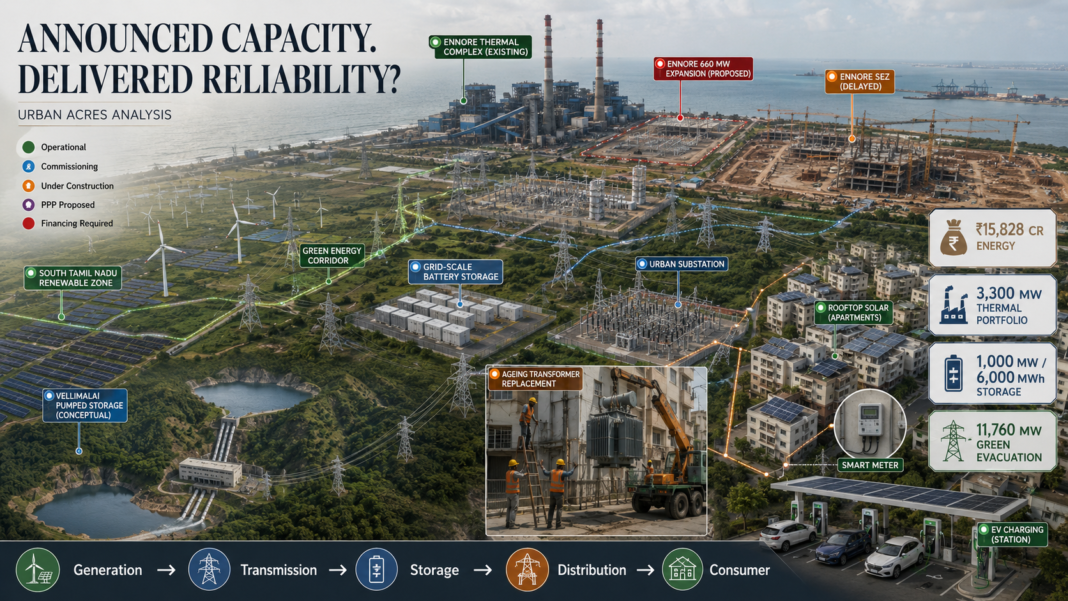 Tamil Nadu power sector budget 2026